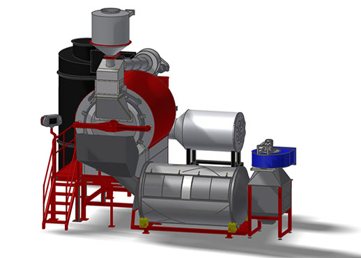 Tostadora de Café Industrial 12 Kilos – Casa de la licuadora Industrial