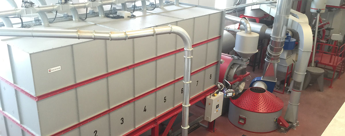 Innoenvas :: Tostadoras de Café Industriales y Fábricas Completas de  Procesamiento de Café.